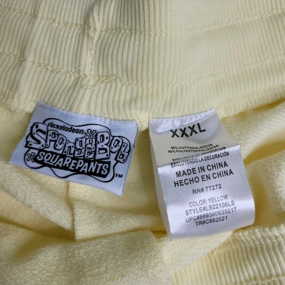 Sponge Bob Hyped Yellow Shorts - XXXL - Picture 5 of 5